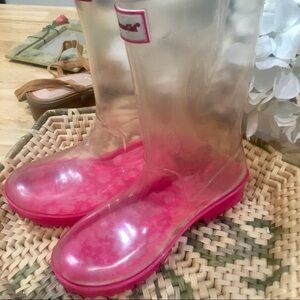 American girl clear rain boots . Wellies rain boot